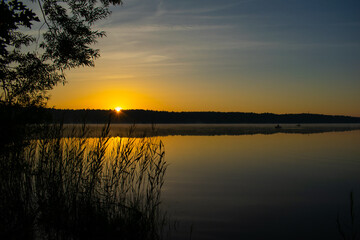 Wschód słońca na Chechłem