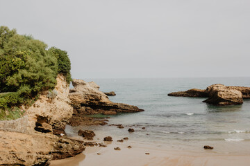 landscape of biarritz