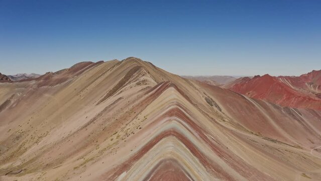 Vinicunca, Mountain seven colors, Cusco Peru. Rainbow Mountain,