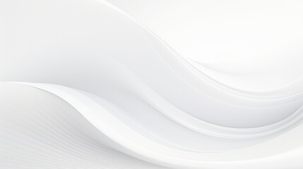 Dynamic Flowing white background