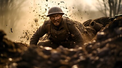 portrait of a soldier