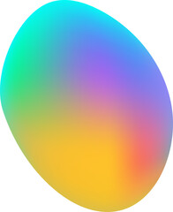 3D element of holographic chameleon design