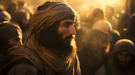 Fototapeta premium Crusades of War: Navigating Political Interests and Religious Fervor
