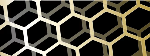 Tapeten  hexagon concept design abstract technology background. Infographics Vector Background  Hexagons and Honeycomb Structure. Hexagon pattern structure, design molecular dna, polygon honeycomb.  © Towhidul