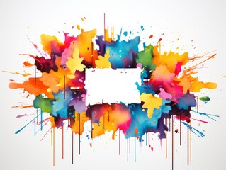 colorful banner perfect for background.
