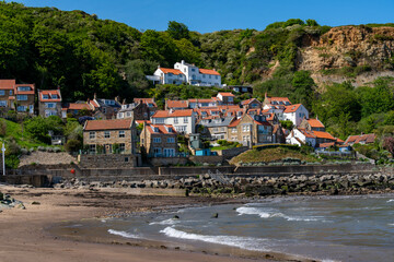 Runswick Bay Seaside Town