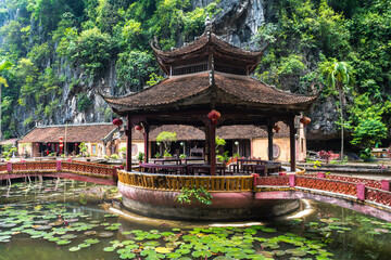 hoa lu ancient capital in ninh binh, vietnam