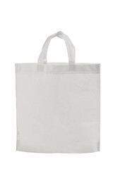 cotton canvas  bag with two handles, Isolate on a white background
