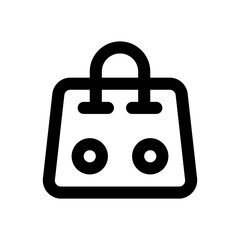 gift bag line icon