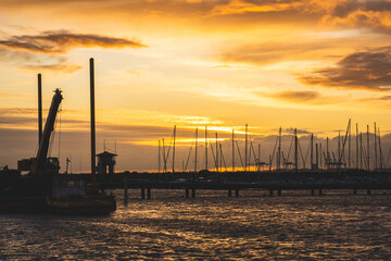 St Kilda Melbourne pier beach sunset Australia