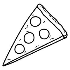 Pizza drawing