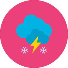 Snow Storm Icon