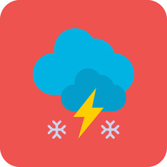 Snow Storm Icon