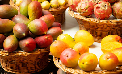 fruits on the market in Funchal
