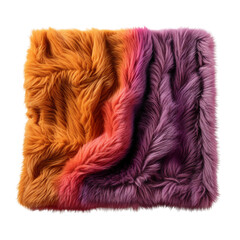 Wool blanket. isolated object, transparent background