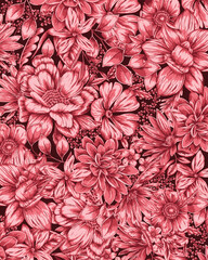 pattern with flowers