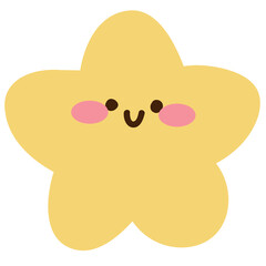 cute pastel doodle line element decoration