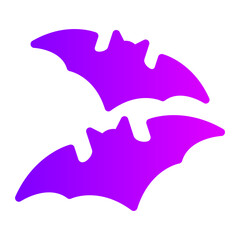bat gradient icon