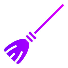 broom gradient icon