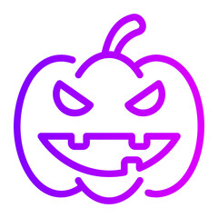pumpkin gradient icon