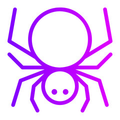spider gradient icon
