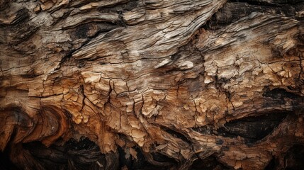 Rough and Organic Bark Texture Background, Natural Texture and Earthy Appeal