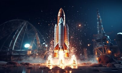 rocket ready to launch