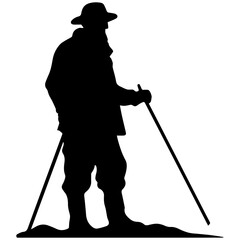 Man with fishing rod