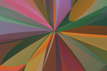 Abstract background with rays of sun