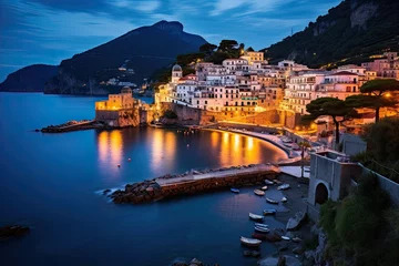 Papier Peint photo Europe méditerranéenne Amalfi coast, Italy
