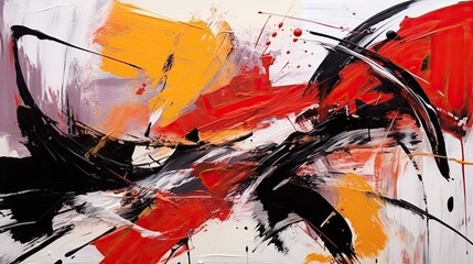 modern abstract art one big giant brush stroke modern art