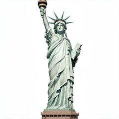 statue of liberty isolated