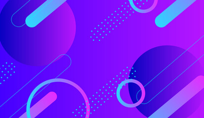 Gradient with geometry shapes abstract background design use for banner template poster promotion and presentation