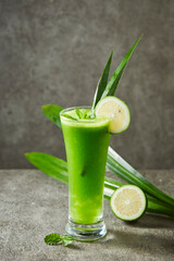 lemon mint juice 