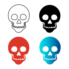Abstract Death Silhouette Illustration