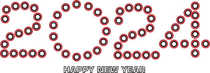 Happy chinese new year 2024 zodiac sign year of the dragon p116