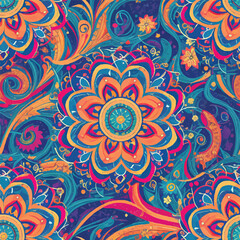 Abstract seamless pattern design 