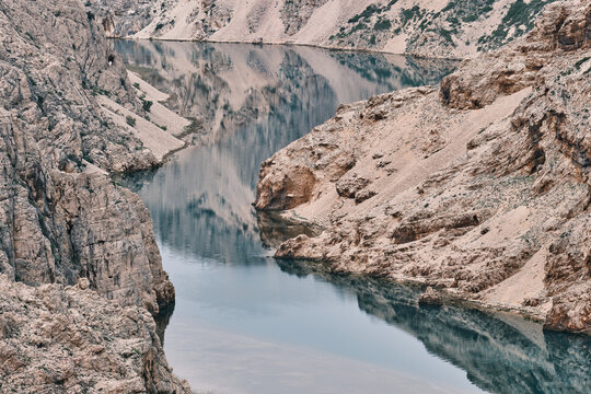 Winnetou canyon, Zrmanja, Croatia