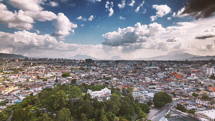 El Cerrito del Carmen colonial church in Guatemala city center