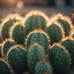close up of cactus