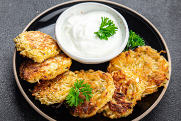 vegetable cutlet food meal snack on the table copy space food background rustic top view vegetarian vegan food no met