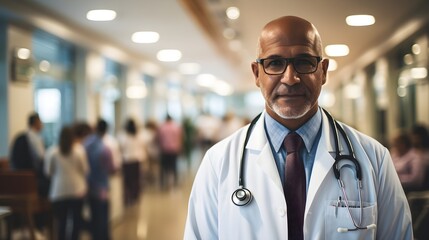 Fototapeta premium Potrait of a doctor