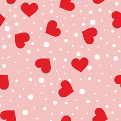 Love seamless pattern 