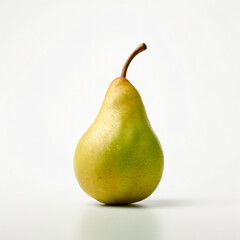 pear on white background