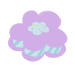 cookie macaron cake blueberry cute