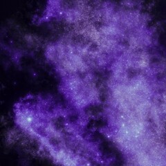 Obraz premium Purple space stars