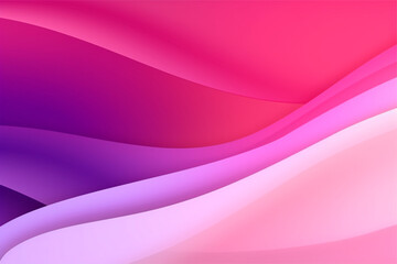 Abstract background with pink and purple curved lines