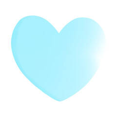 blue heart 