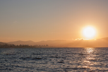 Naklejka premium Florianopolis Sunset