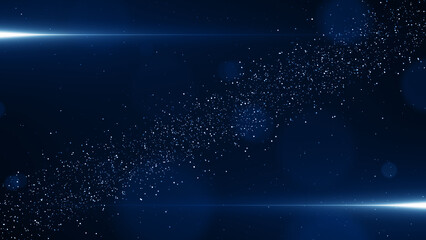 Particles abstract blue event game trailer titles cinematic openers digital technology concert background - obrazy, fototapety, plakaty